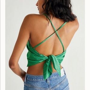 Free People Open Back Tank
